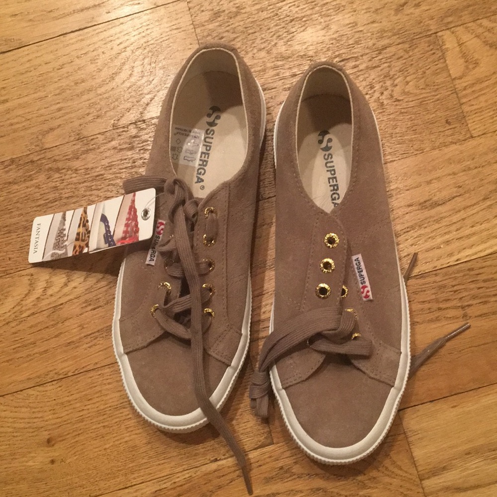 Superga suede sneakers size 7